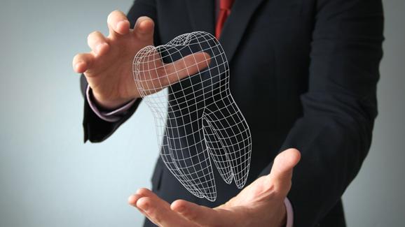 Neue 3-D-Darstellung des Zahns zeigt Kariesursache