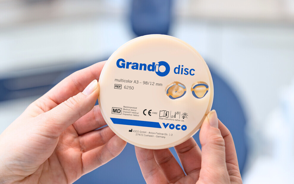 The Grandio disc multicolor is available in both 12 mm and 15 mm thicknesses. 