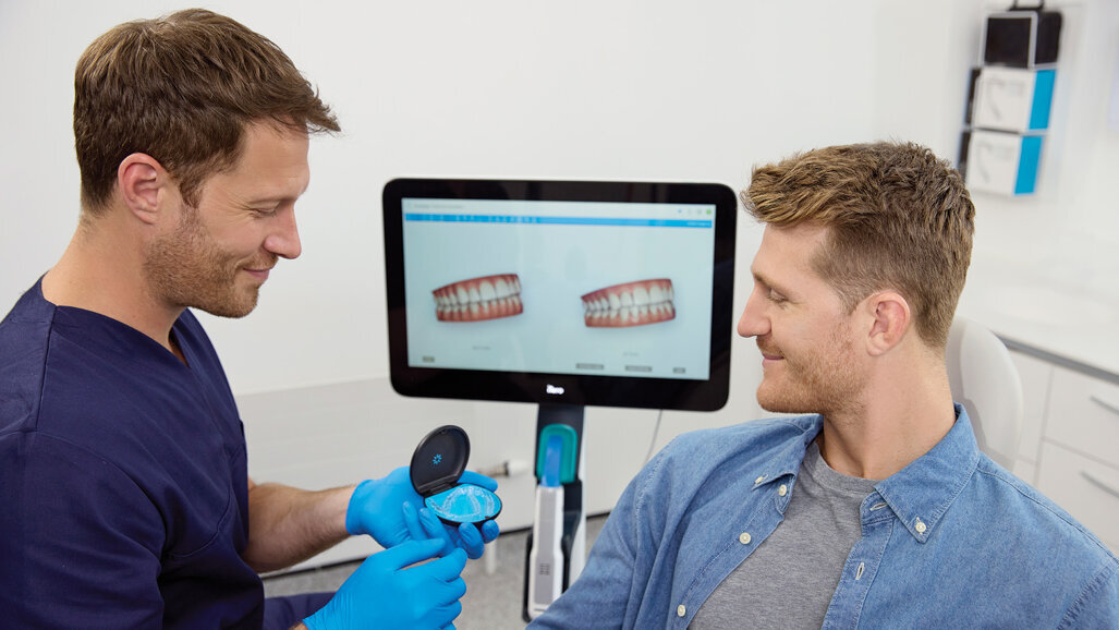 Tooth whitening during Invisalign therapy offers a seamless treatment protocol