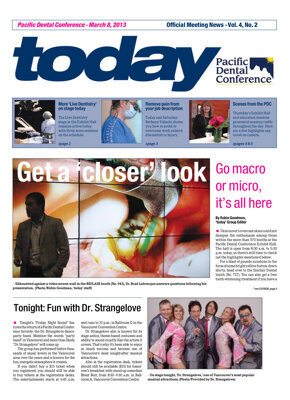 today Pacific Dental Conference 8 March today Pacific Dental Conference 8 March