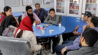 School children, teachers visit Dow Dental College