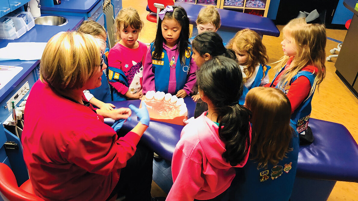 Dental hygiene education project for Scouts expands