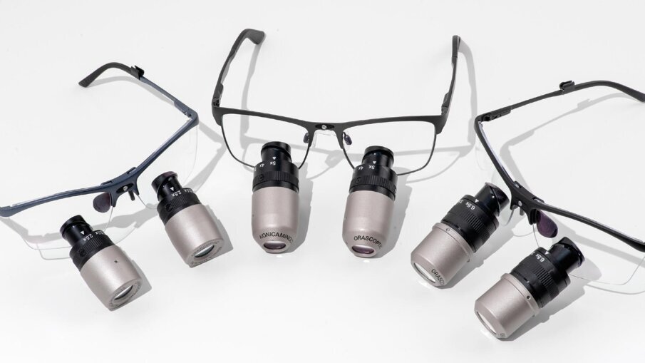 Gamma Eyezoom ad ingrandimento variabile: Eyezoom, Eyezoom Mini e Eyezoom Max.