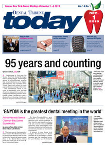 today Greater New York Dental Meeting Dec. 1, 2019 today Greater New York Dental Meeting Dec. 1, 2019