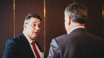 Rob Pounds from The Dental Imaging Company, partner in the UK (Photograph: Robert Strehler)