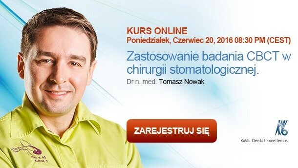 „Zastosowanie CBCT w chirurgii stomatologicznej” – webinarium DT Study Club!