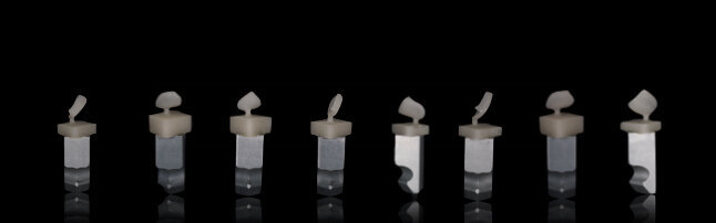 Fig. 20: Milled IPS Empress CAD veneer blocks.