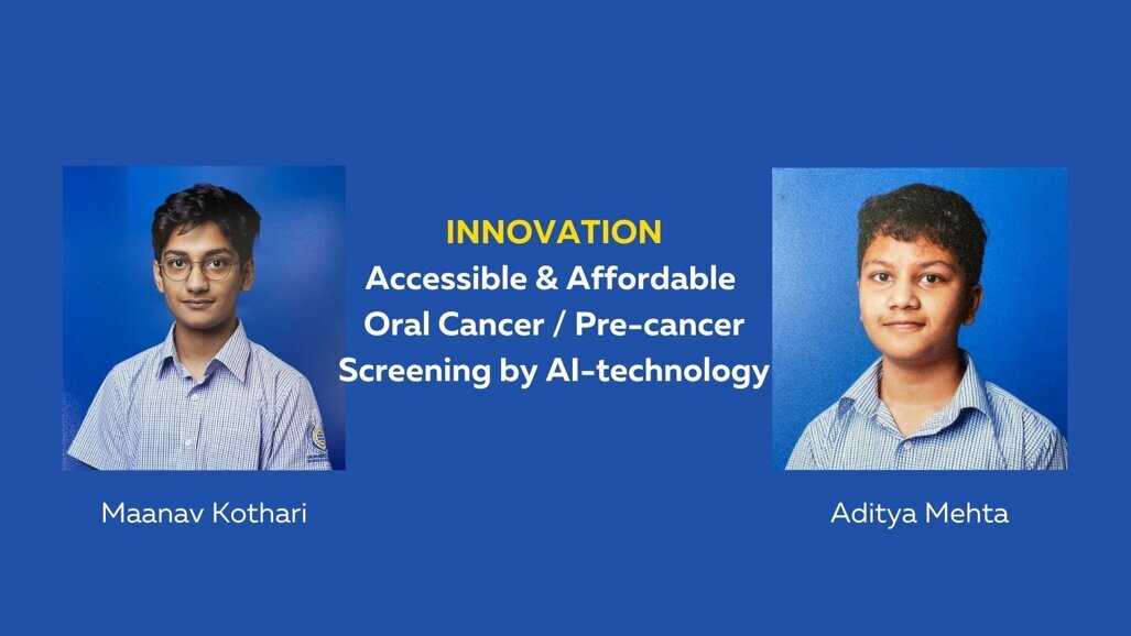 Grade 11 students build AI tech to detect oral cancer