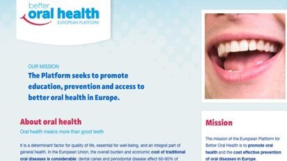 Initiative für bessere Mundgesundheit in Europa Initiative für bessere Mundgesundheit in Europa