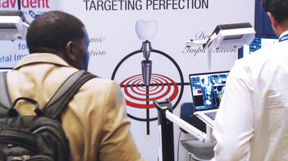 ClaroNav has new surgical navigation solutions to share with ICOI attendees. Photo by Humberto Estrada/DTA