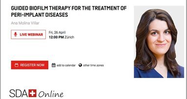 Free webinar to focus on guided biofilm therapy