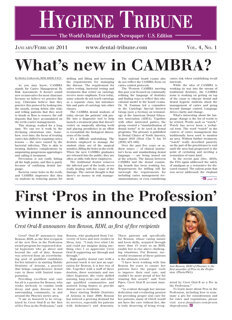 Hygiene Tribune U.S. No. 1, 2011