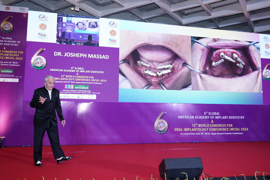 Dr. Joseph Massad enthralled the audience with his knowledge about photogrammetry