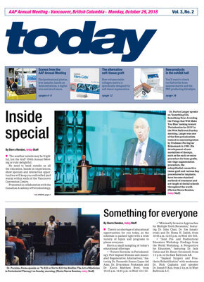 AAP Annual Meeting Vancouver, October 29, 2018