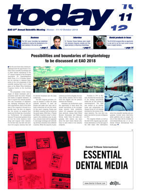 today EAO Vienna, Oct. 11, 2018