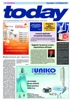 today Expodental Rome 2011 today Expodental Rome 2011