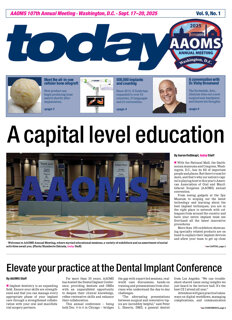 today AAOMS Washington, D.C., Sept. 17–20, 2025