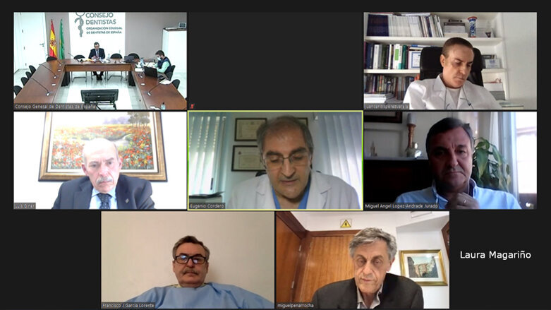 Reunión para analizar el nuevo Proyecto de especialidades en Ciencias de la Salud