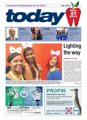 today Greater New York Dental Meeting Nov. 27, 2017 today Greater New York Dental Meeting Nov. 27, 2017