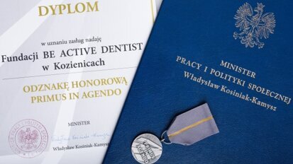 Odznaka „Primus in Agendo” dla Be Active Dentist