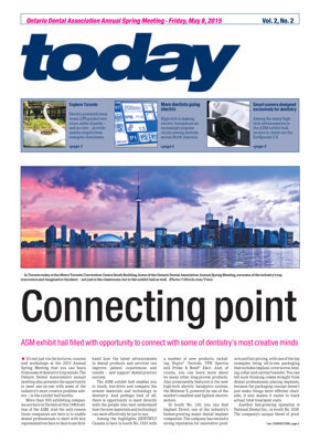 today Ontario Dental Meeting May 8, 2015 today Ontario Dental Meeting May 8, 2015