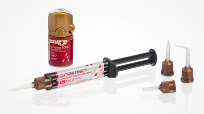 G-CEM ONE and G-Premio BOND—high and durable bond strength for full adhesive protocols