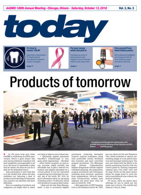 today AAOMS 100th Annual Meeting Chicago October 13, 2018