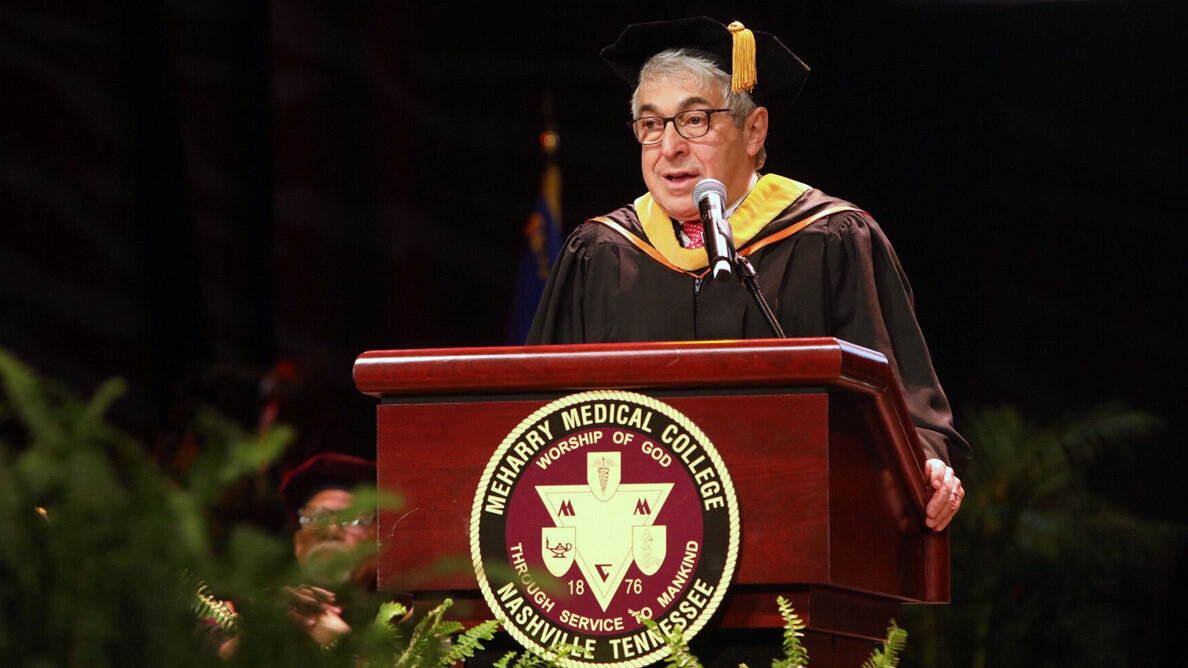 Bergman shares life lessons with Meharry graduating class