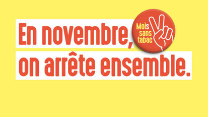 Novembre : opération Moi(s) sans tabac
