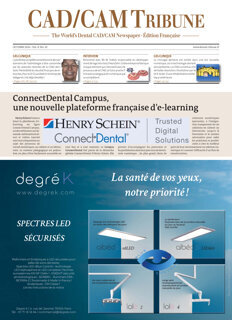 CAD/CAM Tribune France No. 1, 2016