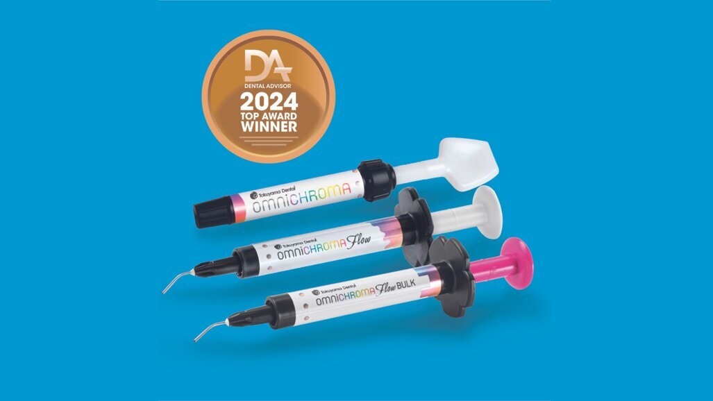 Top Awards van Dental Advisor Omnichroma-composieten