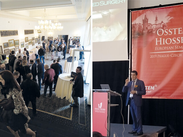 Prostor pro diskuzi byl i během přestávek