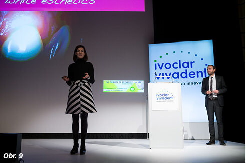 Obr. 9: Týmový přístup vede k úspěchu – prof. Dr. Irena Sailerová a Vincent Fehmer informovali o svých zkušenostech
