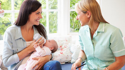 Nurses and midwives could improve the oral health of mothers and children