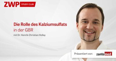 Zantomed-Webinar am 27. April zur Rolle des Kalziumsulfats in der GBR