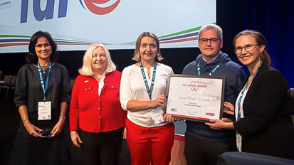 Estonian and Palestinian dental associations receive FDI Smile Awards Estonian and Palestinian dental associations receive FDI Smile Awards