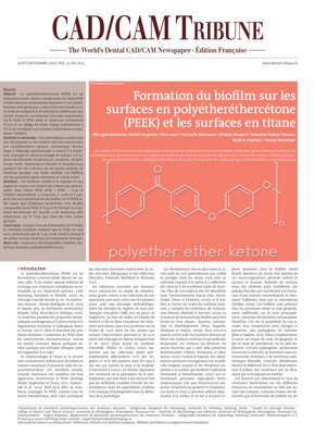 CAD/CAM Tribune France No. 1, 2020 CAD/CAM Tribune France No. 1, 2020