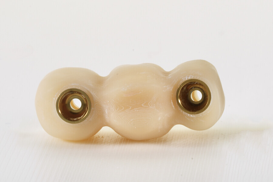 Fig. 10c: Bridge after surface finishing.