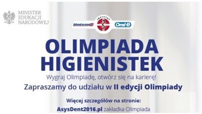 Startuje II edycja Ogólnopolskiej Olimpiady dla Higienistek Stomatologicznych