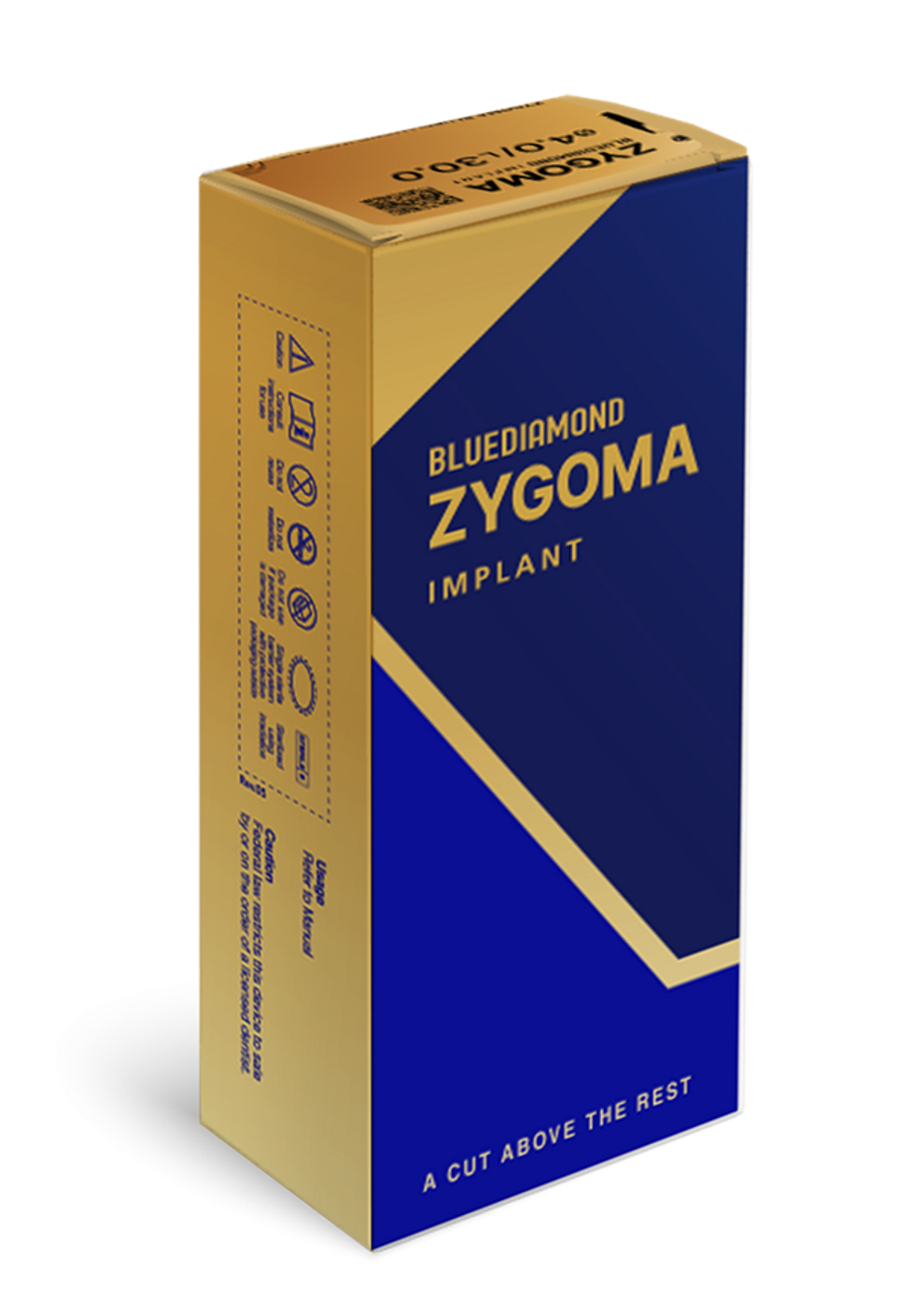 BLUEDIAMOND ZYGOMA extends MegaGen’s implant portfolio into zygomatic treatment for complex full-arch rehabilitation in patients with severe maxillary atrophy. 