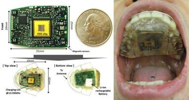Intraoral device maneuvers electrical wheelchair