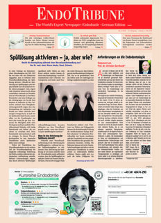 Endo Tribune Germany No. 1, 2016