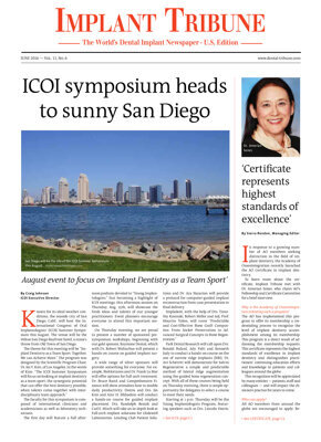 Implant Tribune U.S. No. 5, 2016