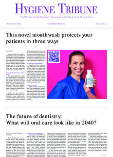 Hygiene Tribune Middle East & Africa No. 4, 2023