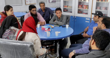 School children, teachers visit Dow Dental College