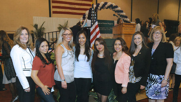 Henry Schein presents scholarships to five dental hygiene students