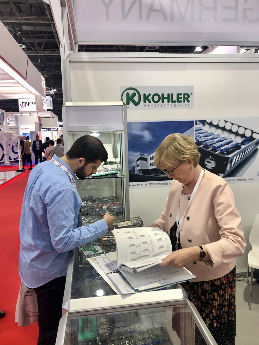 Kohler booth at AEEDC Dubai 2019 (Photograph: DTI)