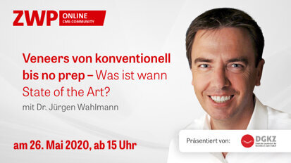 Web-Tutorial „Veneers von konventionell bis no prep“ Web-Tutorial „Veneers von konventionell bis no prep“