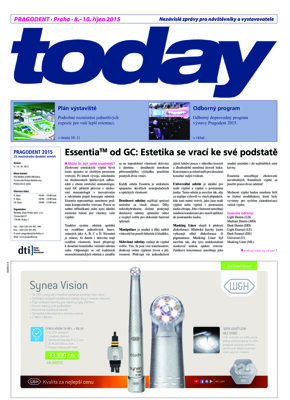today Pragodent Prague 2015 today Pragodent Prague 2015