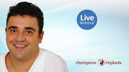 Champions-Implants präsentiert zwei Webinare im Bereich Implantologie Champions-Implants präsentiert zwei Webinare im Bereich Implantologie